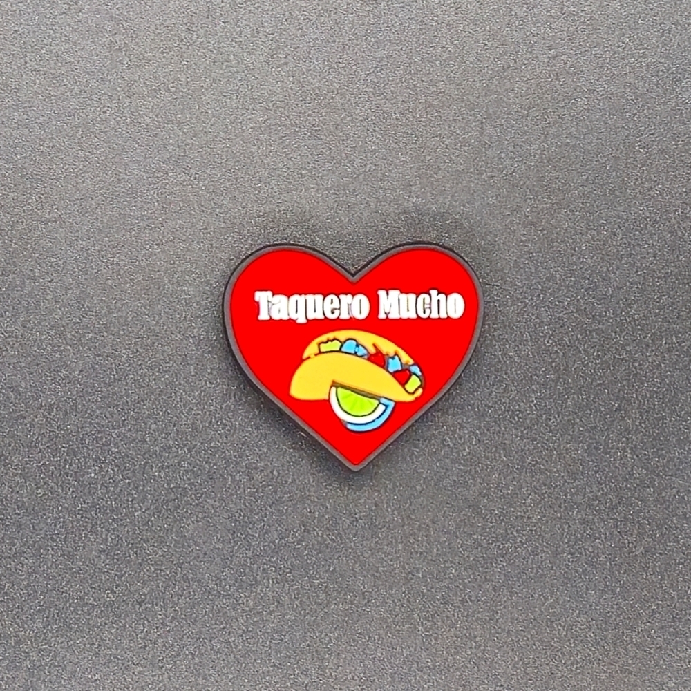 (5/$15) Taquero Mucho Croc Charm